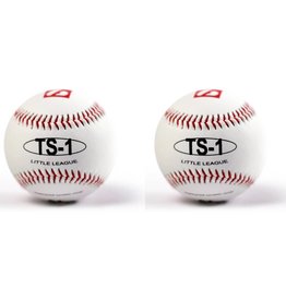 TS-1 Practice baseballs size 9", White, 2 pièces