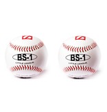 BS-1 balle de baseball match "Élite"', taille 9'', blanc, 2 pièces