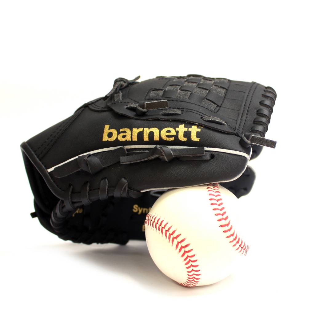 JL-95 gant de baseball initiation PU infield 9,5", noir