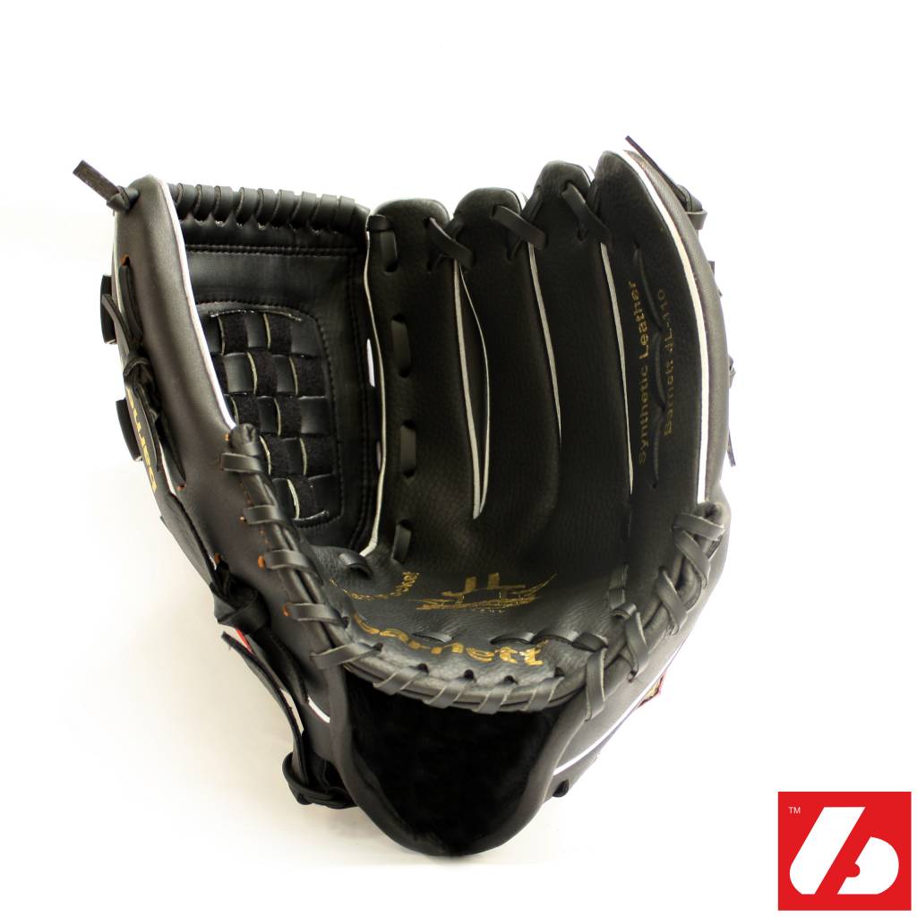 JL-110 gant de baseball initiation PU infield 11", noir