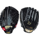 JL-120 gant de baseball initiation PU outfield 12', noir