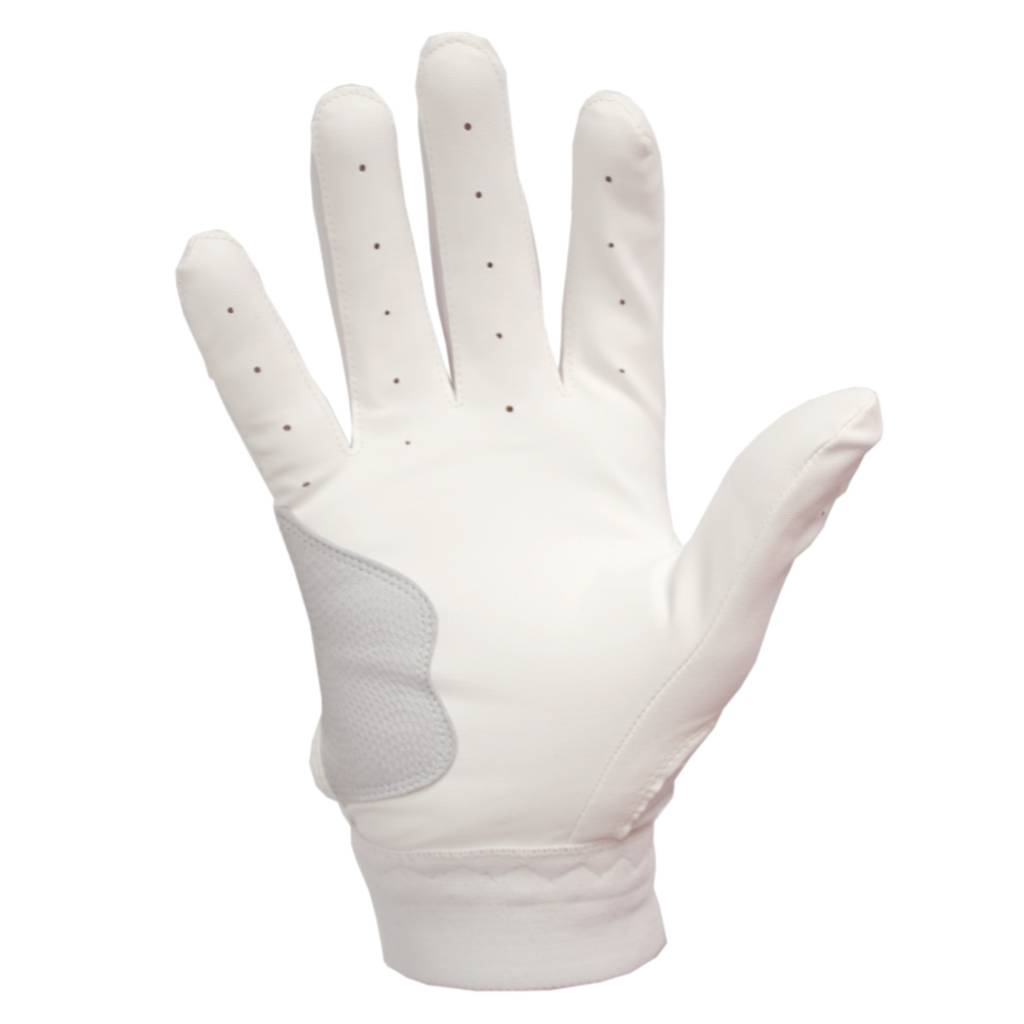 BBG-01 Gants de batting - baseball, blanc