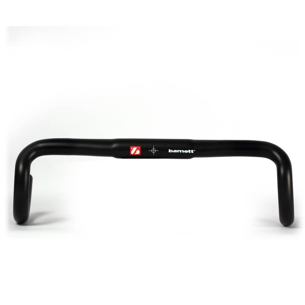 HBA-01 cintre course compact aluminium, 31.8mm*, 301g Noir et Blanc