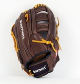 GL-127 gant de baseball cuir 12,7" de compétition outfield 12,5", marron
