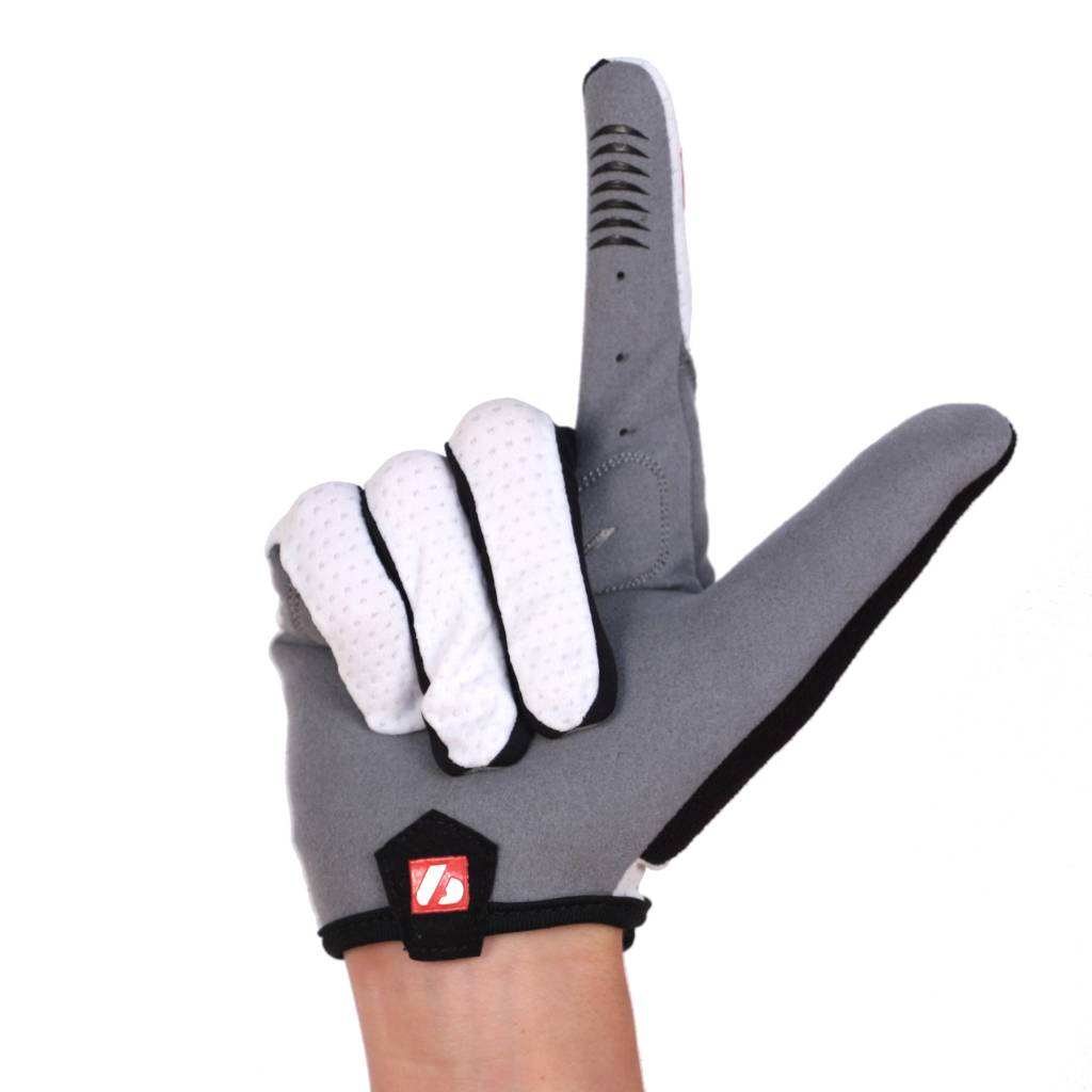 BG-01 Gants de vélo, isolants légers et performants, blanc