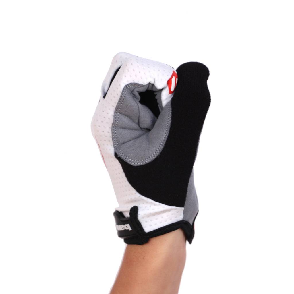 BG-01 Gants de vélo, isolants légers et performants, blanc