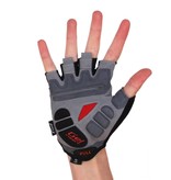 gants de vélo BG-04 courts compétition, noir