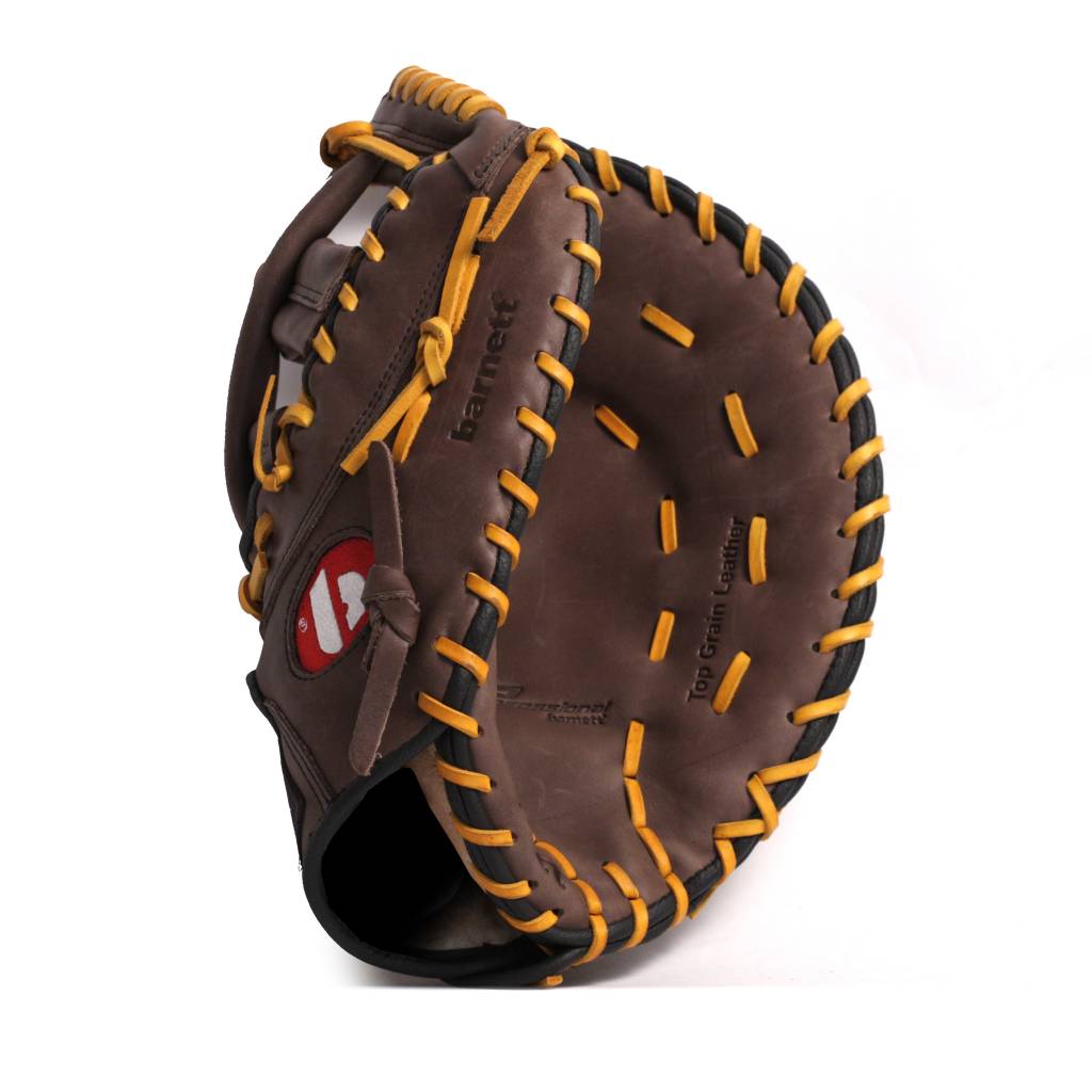GL-301 gant de baseball cuir de 1er base pour adulte, Marron
