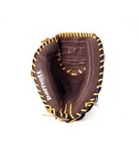 GL-202 gant de baseball cuir de catch pour adulte 34", marron