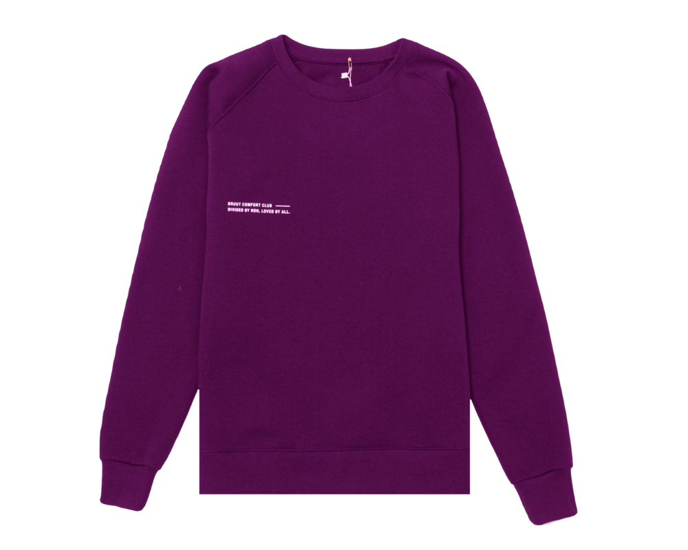 Comfort Club Crewneck Sand Shell Bruut Comfort Club Crewneck Sand Shell