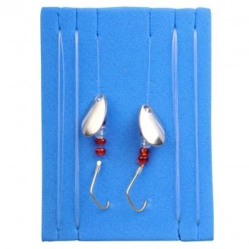 Spro trout spin leader mirror | 0.20mm - 120cm | hook size 8 | 2 pcs