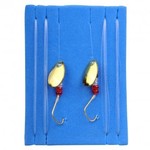 Spro trout spin leader mirror | 0.20mm - 120cm | hook size 8 | 2 pcs