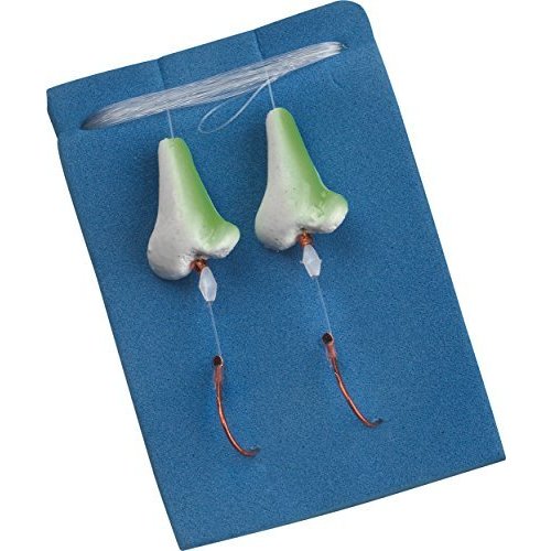 Spro trout prop leader yellow/orange - maat 6 | 0.22mmm - 120cm | 2 st