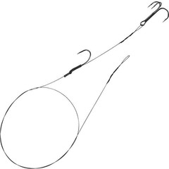 DAM effzett deadbait leader SH+T 7x7 | SH #2 /T #1 | 60cm | 9KG | rig