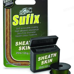 Sufix sheath skin hooklink bruin | 20 M | gevlochten lijn