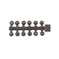 MAD tapered beads | bruin | 24st