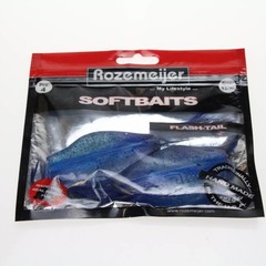 Rozemeijer softbaits flash-tail 13cm blue | 4 pcs | shads