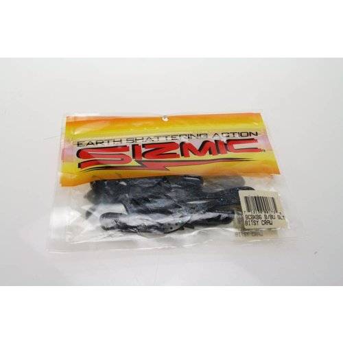 Sizmic bitsy craw blue glitter | 6 st