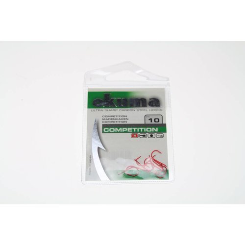 Okuma competition | 10 pcs | maggot hooks