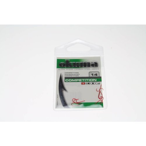 Okuma competition | 10 pcs | maggot hooks