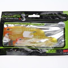DAM effzett power striker 9cm | 4 pcs | shads