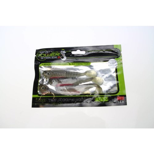 DAM effzett power striker 9cm | 4 pcs | shads