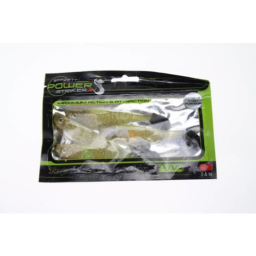 DAM effzett power striker 9cm | 4 st | shads