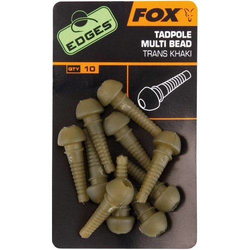 Fox edges tadpole multi bead | 10 pcs