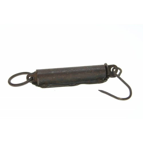 Hughes's koperen pocket balance | vintage weegschaal