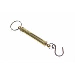 Salter brass pocket hanging 12 lbs scale