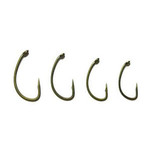 Avid Carp curve shank hooks barbed | 12 st | karperhaken