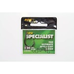 Fox the ultimate specialist hook eyed & barbed | 10 pcs | hooks