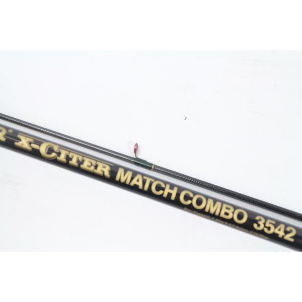 Shakespeare omini carbon match 12 foot three section course fishing rod,  Silstar X-citer match rod t