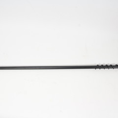 Stalen bankstick screw end zwart