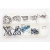 Balzer tacklebox filled with tying hooks | 100 pcs
