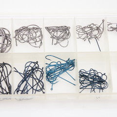 Balzer tacklebox filled with tying hooks | 100 pcs