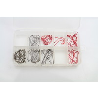 Balzer tacklebox filled with tying hooks | 70 pcs