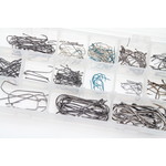 Rozemeijer tacklebox filled with fly tying hooks | 120 pcs