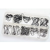 Tacklebox filled with tying hooks | 110 pcs