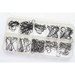 Tacklebox filled with tying hooks | 110 pcs