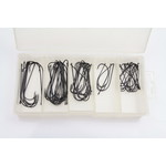 Tacklebox filled with tying hooks | 60 pcs