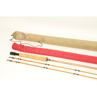 Pezon & Michel ritz super parabolic PPP Troun type Hans 2.49M / 8,2ft wt. 6 | split cane fly rod