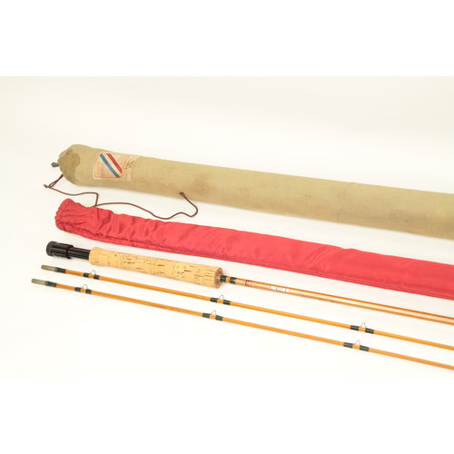 Pezon & Michel ritz super parabolic PPP Troun type Hans 2.49M / 8,2ft wt. 6 | split cane fly rod