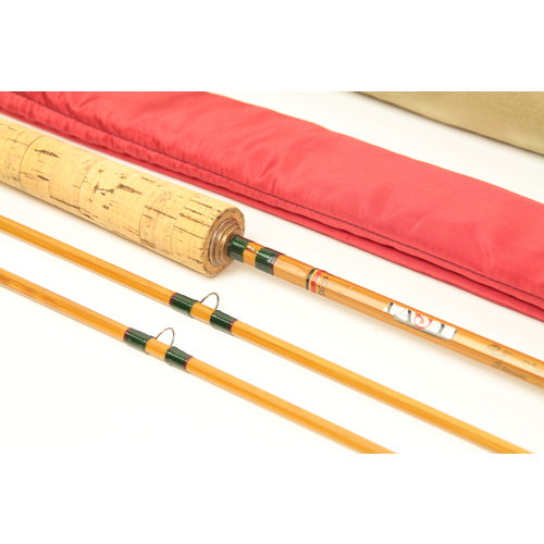 Pezon & Michel ritz super parabolic PPP Troun type Hans 2.49M / 8,2ft wt. 6 | split cane fly rod