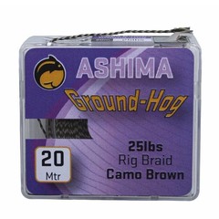 Ashima ground hog 25 LB rig braid | 20M | braided line