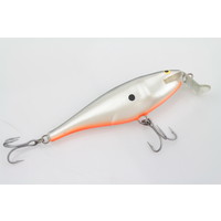 Rapala super shad rap fire black/pearl/orange 14cm 45gr floating | lure