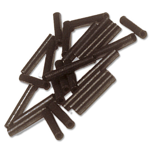 Fox predator carbo flex crimps | 40 LB - 1.7mm | 20 st