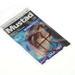 Mustad ultra point bass  | 4/0 | 5 st | dropshot haken
