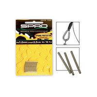 Spro spring protector stainless | 1.2mm - 2.5cm | 10 pcs
