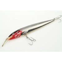 Rapala magnum 18cm floating black red head | lure
